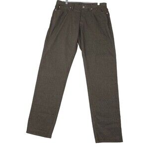 BONOBOS men's size 33/34 Gray straight-leg Athletic Jeans pockets